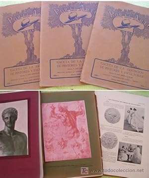 Seller image for POR EL ARTE. Gaceta de la Asociacin de Pintores y Escultores. 1913. Ao 1. Nmeros 1, 2 y 3 for sale by Librera Maestro Gozalbo