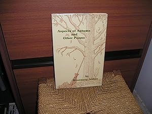 Image du vendeur pour Aspects of autumn and Other Poems mis en vente par Lyndon Barnes Books