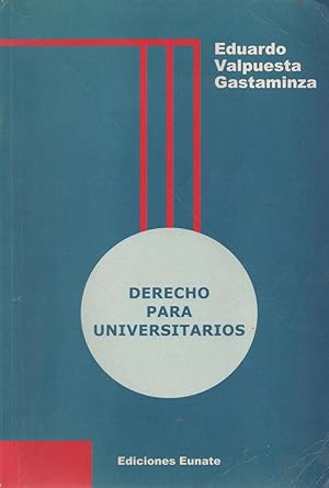 Seller image for Derecho para universitarios for sale by Libros Sargantana