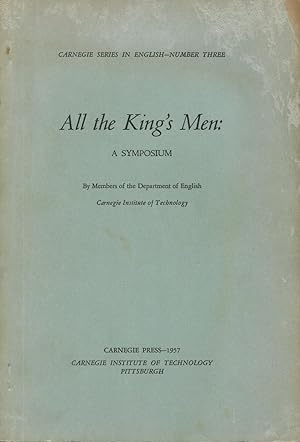 Seller image for All The King's Men: A Symposium for sale by Kenneth A. Himber