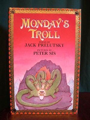 Bild des Verkufers fr MONDAY'S TROLL: POEMS BY JACK PRELUTSKY zum Verkauf von Robert Gavora, Fine & Rare Books, ABAA