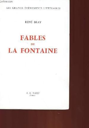 Bild des Verkufers fr FABLES DE LA FONTAINE zum Verkauf von Le-Livre