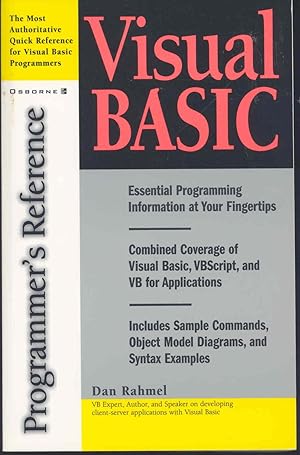 Seller image for Visual Basic : programmer's reference. for sale by Joseph Valles - Books