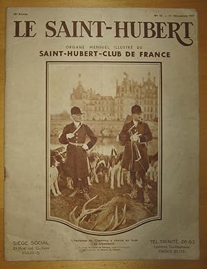 Image du vendeur pour CHASSE : Le Saint-Hubert, organe mensuel illustr du Saint-Hubert-club de France, numro 12, 29me anne mis en vente par LES TEMPS MODERNES