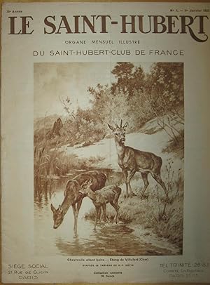 Seller image for CHASSE : Le Saint-Hubert, organe mensuel illustr du Saint-Hubert-club de France, numro 1, 30me anne for sale by LES TEMPS MODERNES