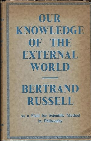 Seller image for Our knowledge of the eternal world, as a field for scientific method in philosophy for sale by LES TEMPS MODERNES