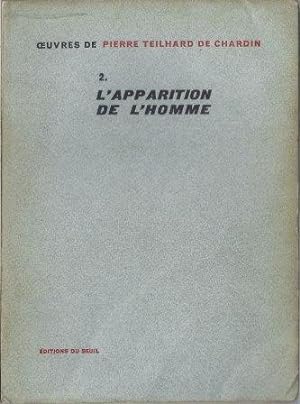Seller image for uvres Tome 2 - L'apparition de l'Homme for sale by LES TEMPS MODERNES