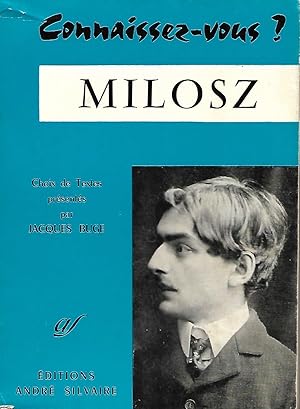 Image du vendeur pour Connaissez-vous Milosz, choix de textes mis en vente par LES TEMPS MODERNES