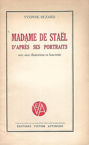 Immagine del venditore per Madame De Stal, d'aprs ses portraits venduto da LES TEMPS MODERNES