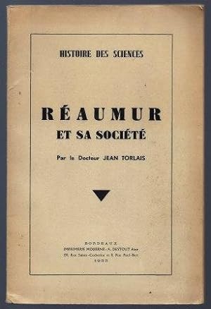 Seller image for Raumur et sa socit for sale by LES TEMPS MODERNES