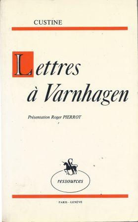 Bild des Verkufers fr Lettres  Varnhagen d'Ense, prsentation Roger Pierrot zum Verkauf von LES TEMPS MODERNES