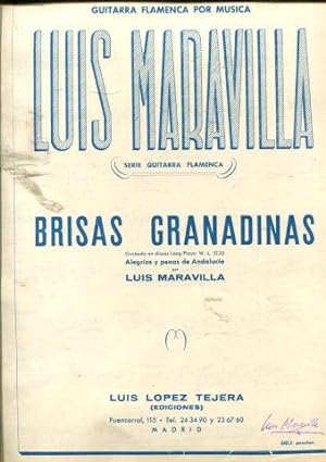 BRISAS GRANADINAS, ALEGRIAS Y PENAS DE ANDALUCIA.