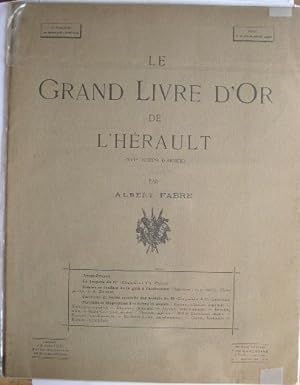 Le grand livre d'or de l'Hérault (XVIme corps d'armée).