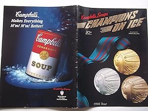 Campbell's Soups 1998 Tour Champions On Ice: 20th Anniversary (Campbell Soup Company) Program