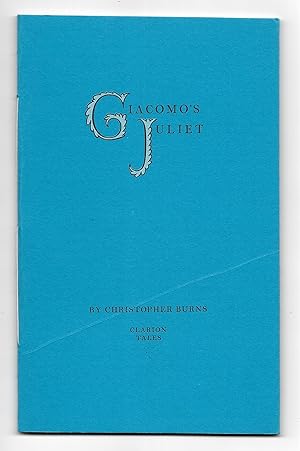 Bild des Verkufers fr Giacomo's Juliet [Numbered editon] zum Verkauf von The Bookshop at Beech Cottage