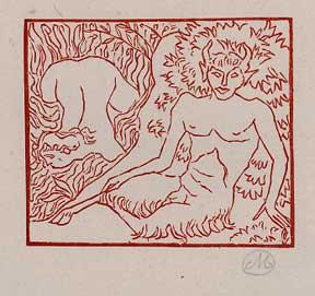 Faun and Aegle, the Loveliest Naiad.