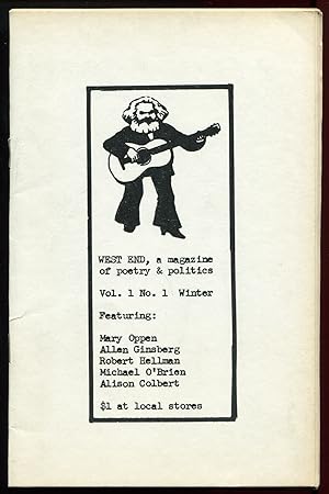 Bild des Verkufers fr West End - Volume 1, Number 1, Winter 1971 zum Verkauf von Between the Covers-Rare Books, Inc. ABAA