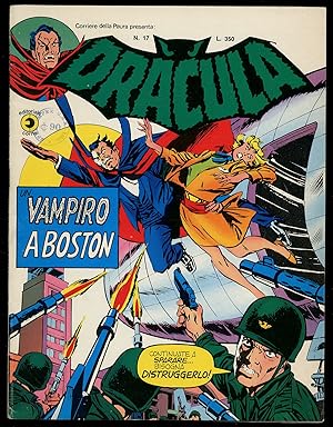 Seller image for Dracula un Vampiro a Boston: No. 17, Agosto 1977, Anno IV, L. 350 for sale by Between the Covers-Rare Books, Inc. ABAA