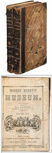 Bild des Verkufers fr Robert Merry's Museum. Volumes 19, 20, 21, 22 zum Verkauf von Between the Covers-Rare Books, Inc. ABAA