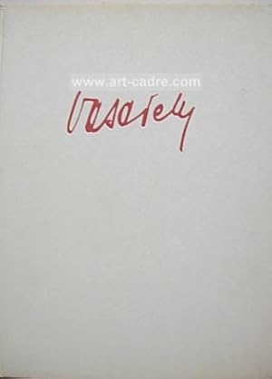 Image du vendeur pour VASARELY Victor mis en vente par ART-CADRE ART BOOKS GALLERY