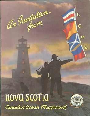 AN INVITATION FROM NOVA SCOTIA;, Canada's ocean playground.