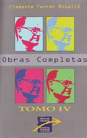 OBRAS COMPLETAS. TOMO IV.