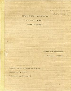 Seller image for Rapport bibliographique, le Thymus for sale by Sylvain Par