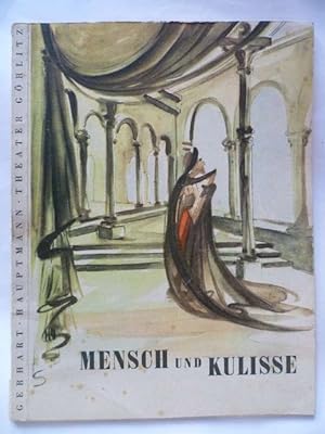 Mensch und Kulisse. Gerhard-Hauptmann-Theater Görlitz.