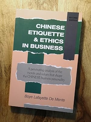 Bild des Verkufers fr CHINESE ETIQUETTE & ETHICS IN BUSINESS (2nd Edition) zum Verkauf von 100POCKETS