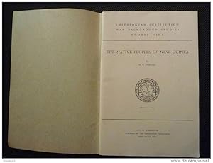 Image du vendeur pour THE NATIVE PEOPLE OF NEW GUINEA; Smithsonian Institution War Background Studies, No. 9 mis en vente par Ethnographic Arts Publications