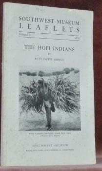 Image du vendeur pour The Hopi Indians. mis en vente par Bouquinerie du Varis