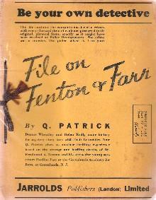File on Fenton and Farr. [Part of the] Be your own Detective [series].