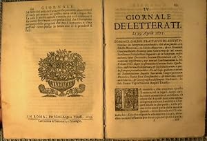 Il giornale de Letterati per tutto l'anno 1675
