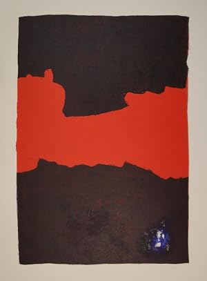 Bild des Verk�ufers f�r Composition (Paysage suspendu). Farblithographie. 1964. Unten rechts in Bleistift signiert. zum Verkauf von Gerhard Z�hringer Antiquariat & Galerie Online
