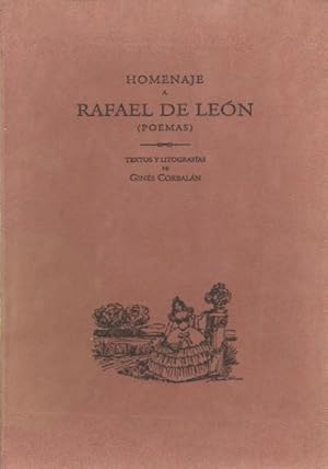 HOMENAJE A RAFAEL DE LEON. POEMAS.