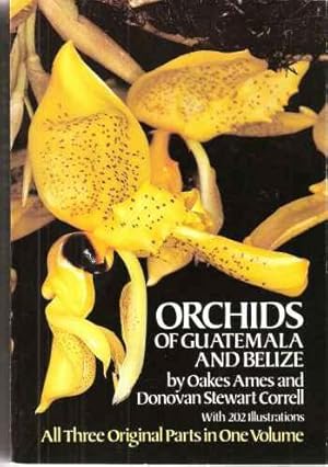 Image du vendeur pour Orchids of Guatemala and Belize mis en vente par Mike Park Ltd
