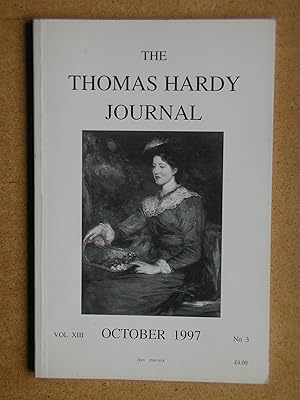 Seller image for The Thomas Hardy Journal. Volume XIII. Number 3. October 1997. for sale by N. G. Lawrie Books