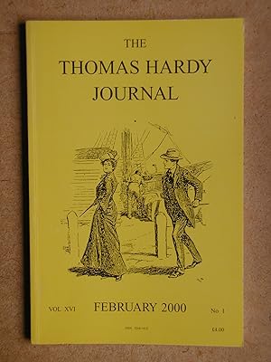 Seller image for The Thomas Hardy Journal. Volume XVI. Number 1. February 2000. for sale by N. G. Lawrie Books
