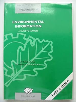 Seller image for ENVIRONMENTAL INFORMATION: A GUIDE TO SOURCES for sale by Stella & Rose's Books, PBFA