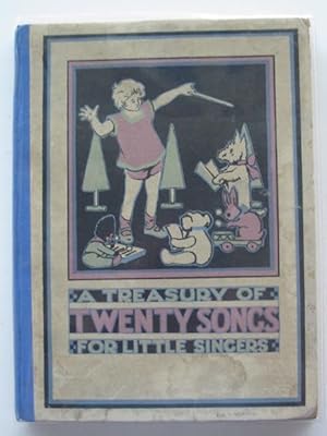 Imagen del vendedor de A TREASURY OF TWENTY SONGS FOR LITTLE SINGERS a la venta por Stella & Rose's Books, PBFA