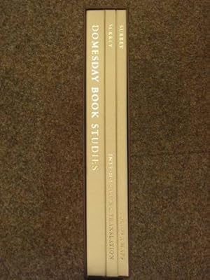 Immagine del venditore per THE SURREY DOMESDAY (3 VOLUMES) venduto da Stella & Rose's Books, PBFA