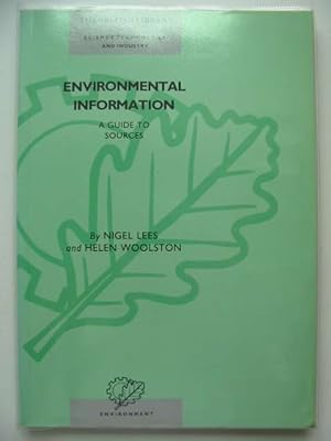 Seller image for ENVIRONMENTAL INFORMATION A GUIDE TO SOURCES for sale by Stella & Rose's Books, PBFA