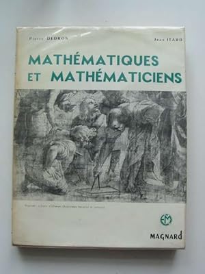 Seller image for MATHEMATIQUES ET MATHEMATICIENS for sale by Stella & Rose's Books, PBFA