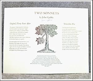 Two Sonnets