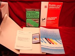 Bild des Verkufers fr Nationale Symbole und nationale Identitt. Einigkeit und Recht und Freiheit. Mit zwei Beigaben: 1. Politik und Unterricht. Zeitschrift zur Gestaltung des politischen Unterrichts. Ausgabe 3/95, Thema: Politische Symbole. Hrsg.: Landeszentrale fr politische Bildung Baden-Wrttemberg. / 2. Materialien zur Geschichte der deutschen Nationalhymne. Arbeitsheft zum Schulfernsehen. Berlin, Colloquium Verlag, 1990. Hrsg.: Landesbildstelle Berlin. Zentrum fr audio-visuelle Medien (128 Seiten). zum Verkauf von Antiquariat Olaf Drescher