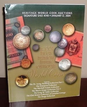 The 2004 New York International Numismatic Convention Sale