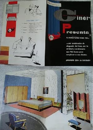 Folleto Publicidad - Advertising Brochure : MUEBLES FEDERICO GINER