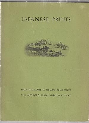 Immagine del venditore per Japanese Prints from the Henry L. Phillips Collection. venduto da Alexanderplatz Books