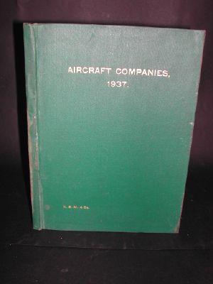 Aircraft Companies, 1937