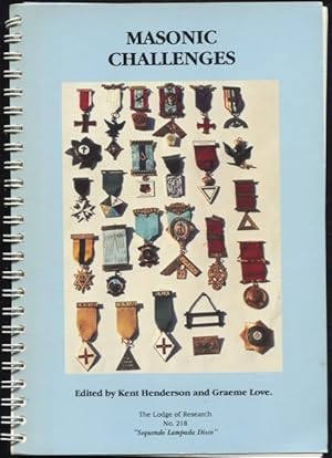 Imagen del vendedor de Masonic Challenges. a la venta por Lost and Found Books